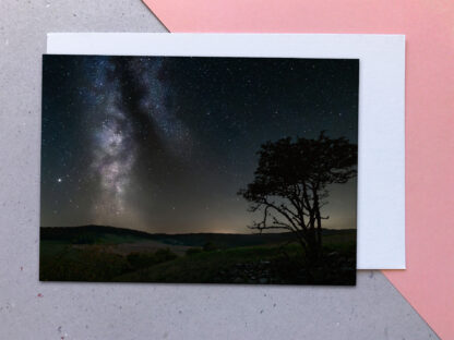 Vorschau Postkarte A6 Milchstraße auf Papier | David Cebulla Naturfilme
